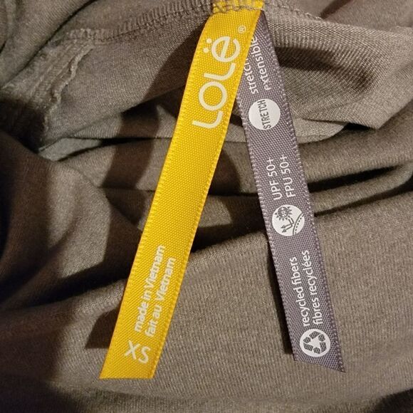 Lole Evolt Dress Cowl Neck in Castlerock Heather size XS - Picture 3 of 5